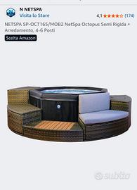 NETSPA octopus semi rigida 6-4 posti
