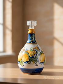 damigiana dipinta a mano