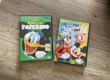 2 dvd Disney topolino e paperino