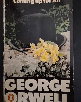 Libro vintage  "Coming Up for Air"  George Orwell 