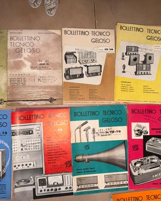 Bollettino Tecnico Geloso