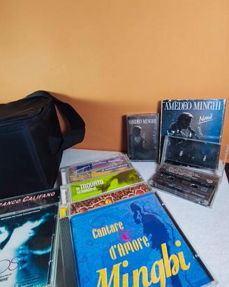 Lotto  Vintage Musica Italiana + Borsa porta CD