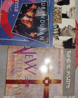 Vinili Vari Simple Minds+Duran Duran+T.De Piscopo