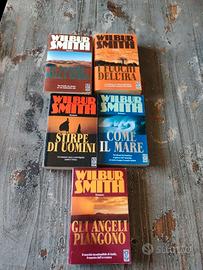 Lotto 5 libri Wilbur Smith