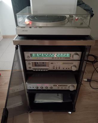 SONY impianto stereo anni 80