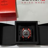 OMEGA Swatch Moonswatch Mission on earth LAVA