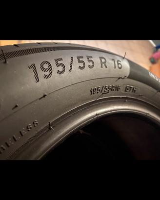 Coppia gomme  195 55 r16 michelin