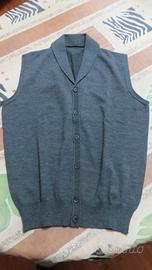 Ermanno Scervino gilet uomo smanicato 100 % lana