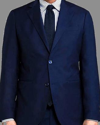 Abito Uomo DOPPELGÄNGER Blu Scuro Slim Fit 44