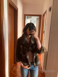 Giacca pelliccia vera