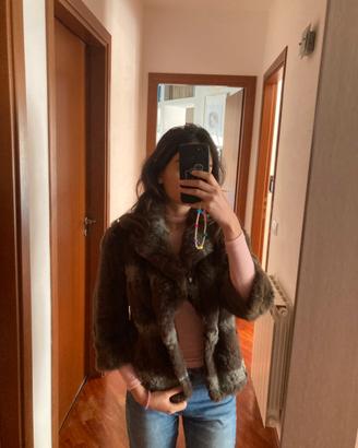 Giacca pelliccia vera