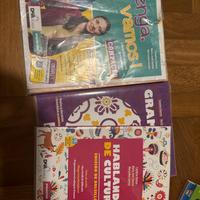 Libri spagnolo 1, 2, 3 media