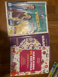 Libri spagnolo 1, 2, 3 media