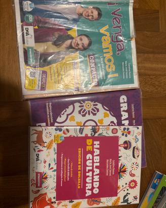 Libri spagnolo 1, 2, 3 media