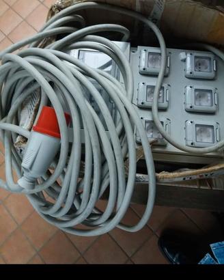 cavo a quadri ×riduzione watt da 380 a 220