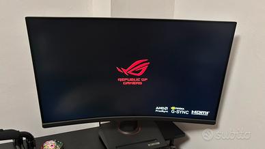 Monitor gaming curvo ASUS ROG STRIX 32” QHD 180hz