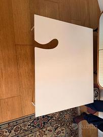 Tavolino bianco design Desalto