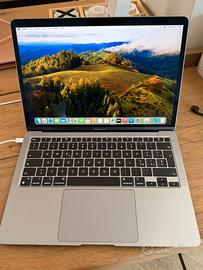 MacBook Air M1 8GB-512GB scatola e caricabatterie