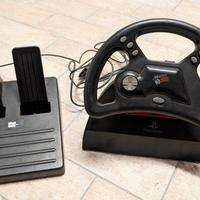 Volante + Pedaliera Mad Catz per PlayStation 1