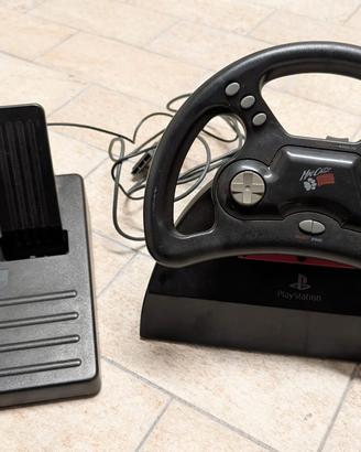 Volante + Pedaliera Mad Catz per PlayStation 1