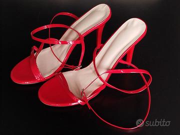 Scarpe col tacco 10 cm numero 41 mai usate