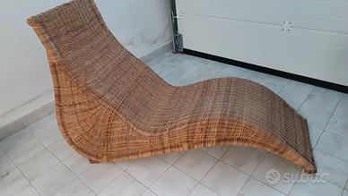 sedia in vimini 