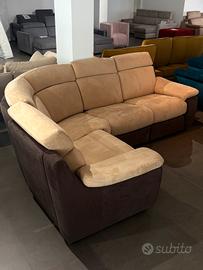 Divano Artigianale Angolare con sedute relax
