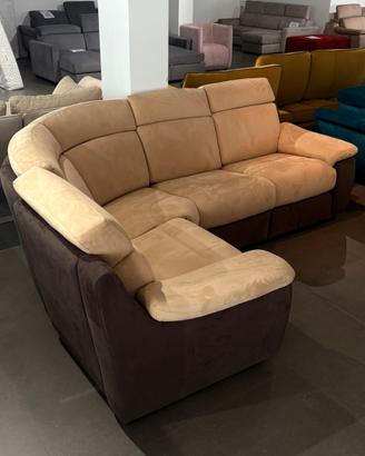 Divano Artigianale Angolare con sedute relax