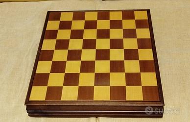 Scacchiera da collezione Dal Negro in legno