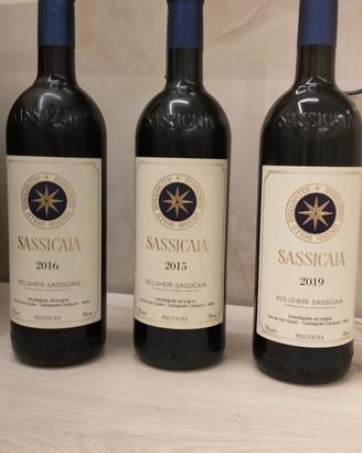 Vino rosso Sassicaia