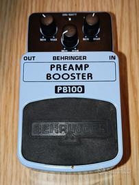 preamplificatore marca Behringer, modello PB100