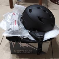 casco + occhiali sci snowboard nuovi odoland