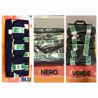 Lana blu nero verde