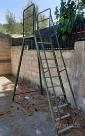 Scala in ferro per solai o movibile m.2