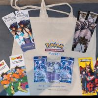 Bag Pokemon pocket Lucca Comics + Segnalibri