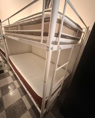 Letto a castello nuovo,  – con materassi