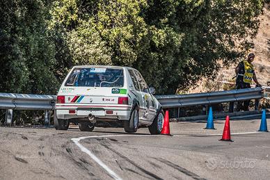 Peugeot 205 1900 GTI pronto gara con carrello 