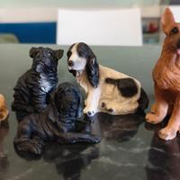 Lotto 5 cani da collezione