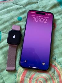 iPhone 14 Pro Max + Apple Watch serie 6 40mm