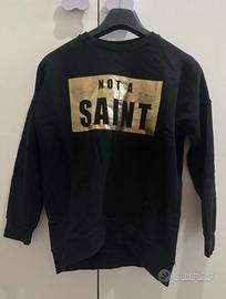 maglione caldo inverno autunno nero