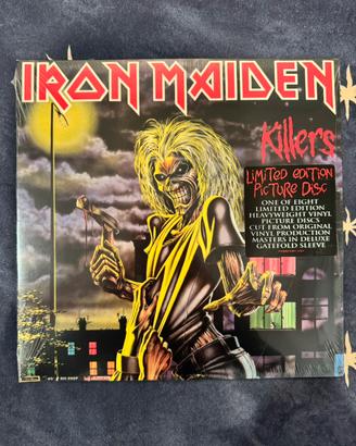 Iron Maiden Killers picture disc vinile usa