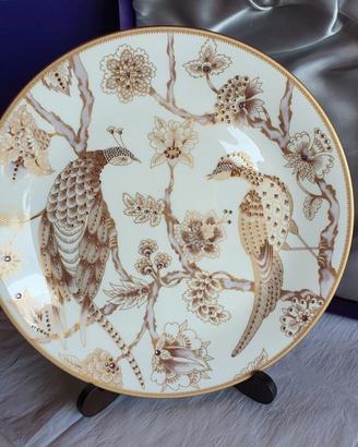Piatto decorativo in ceramica Fine Bone China