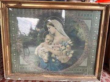 Stampa madonna quadro