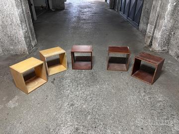 cubi da arredamento in legno