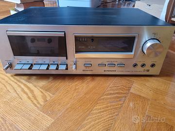 pioneer registratore musicassette 