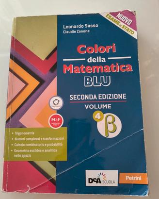 Libro di testo Colori della matematica blu