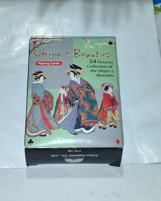 Mazzo Di Carte Ukiyo - e Beauties 54 Cards  Pictur