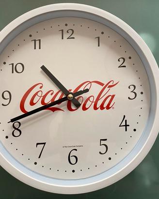 Orologio da parete Coca-Cola bianco - 20 cm