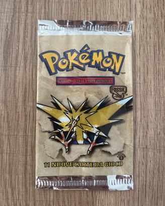 Pokemon - Fossil bustina vuota 1a ed 2000 ITA