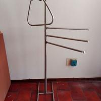 piantana bagno porta asciugamani / rotolo INOX